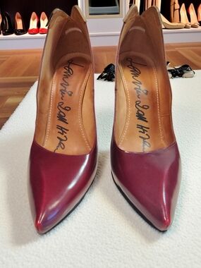 Lanvin Paris: Escarpin Bout Pointu Pointed Toe Pump Rouge